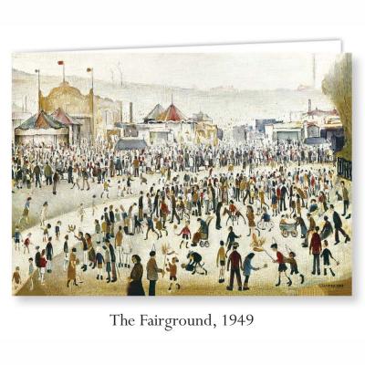 The Fairground, 1949 by L S Lowry